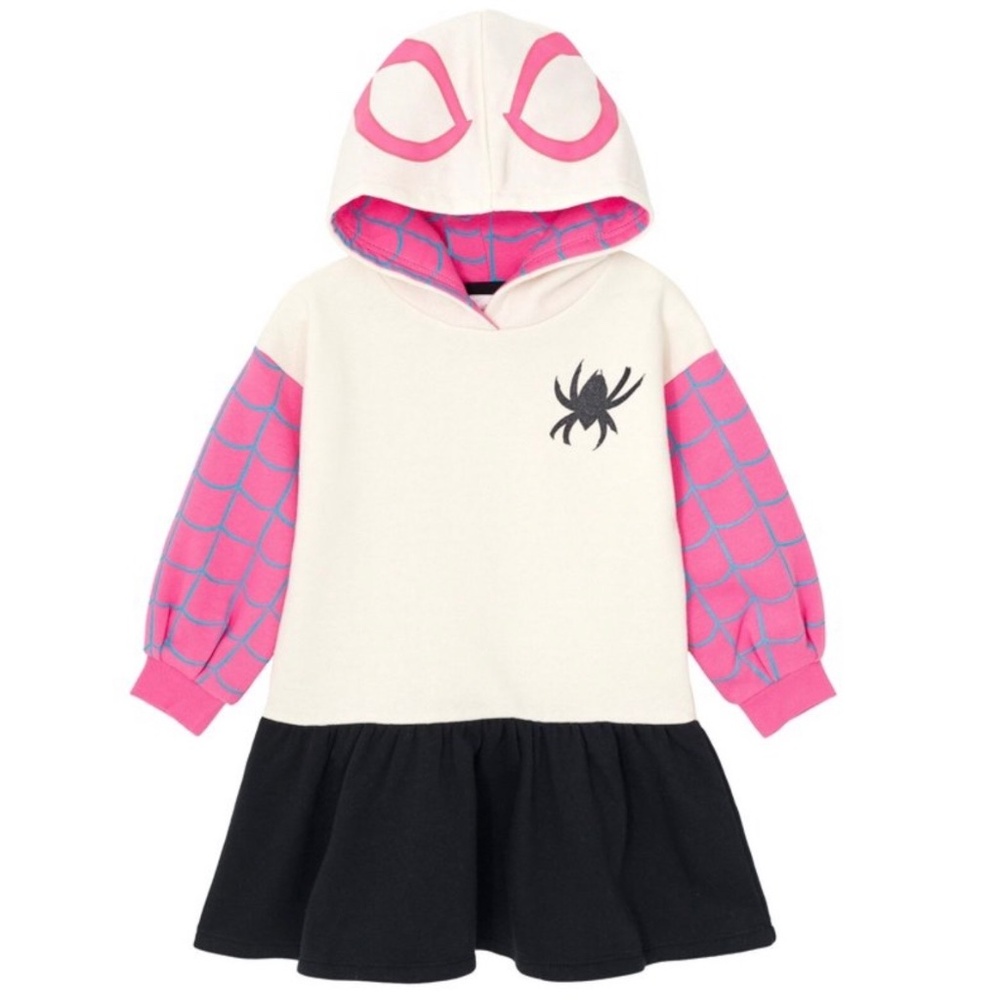 Marvel Spider-Gwen Ghost Spider Fleece Skater Dress